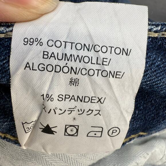 Silver Jeans Women's 18x33 Blue Frances 18" Bootcut Western Mid Rise Tall Jeans - Picture 9 of 15